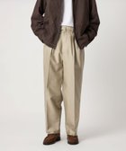 【ビューティ&ユース ユナイテッドアローズ/BEAUTY&YOUTH / UNITED ARROWS / MEN】のSteven Alan カベ モールスキン インツープリーツ ドレス トラウザーズ 人気、トレンドファッション・服の通販 founy(ファニー) ファッション Fashion メンズファッション Fashion for Men スラックス Slacks, Dress Pants テーパード Tapered, Tapered Pants ドレス Dress, One-Piece フォルム Silhouette, Form フラット Flat, Flat Shoes ワイド Wide, Wide Fit thumbnail BEIGE|ID: prp329100004813034 ipo3291000000034944280