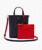 【ラコステ/LACOSTE】のANNAリバーシブル縦型 トートバッグ / 2WAY 人気、トレンドファッション・服の通販 founy(ファニー) ファッション Fashion レディースファッション Fashion for Women バッグ Bags キャンバス Canvas, Canvas Fabric クラッチ Clutch, Clutch Bag スマート Smart, Elegant ポロシャツ Polo Shirt, Collared Tee リアル Real, Realistic リバーシブル Reversible, Two-Sided ワンポイント One Point, Statement Accent 鹿の子 Piqué, Kanoko Fabric thumbnail ネイビー×レッド|ID: prp329100004813054 ipo3291000000034944421