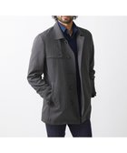 【ミッシェルクラン オム/MICHEL KLEIN / MEN】のウール調スタンドカラーショートコート 人気、トレンドファッション・服の通販 founy(ファニー) ファッション Fashion メンズファッション Fashion for Men 軽量 Lightweight, Ultra Light シンプル Simple, Minimal ジャケット Jacket, Outerwear スタイリッシュ Stylish, Fashionable スタンド Stand Collar, Upright Stand ハーフ Half, Half-Length ベスト Vest, Waistcoat おすすめ Recommended / Our Picks ビジネス 仕事 通勤 Business / Work / Commuting thumbnail ダークグレー|ID: prp329100004813062 ipo3291000000034944460