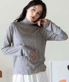 【レイジブルー/RAGEBLUE】のメロウインナーカットソー 人気、トレンドファッション・服の通販 founy(ファニー) ファッション Fashion レディースファッション Fashion for Women トップス・カットソー Cut & Sew Tops カットソー・ベーシックTシャツ Cut-and-Sewn Tops / Stretch Tees & Basics おすすめ Recommended / Our Picks とろみ Fluid, Flowy Fabric インナー Innerwear シアー Sheer, See-Through ジャケット Jacket, Outerwear タートルネック Turtleneck, High Neck トレンド Trend, Trending Now ビスチェ Bustier, Corset Top フィット Fit, Slim Fit ベスト Vest, Waistcoat 防寒 Cold Protection, Winter-Ready thumbnail グレー15|ID: prp329100004813072 ipo3291000000034944586