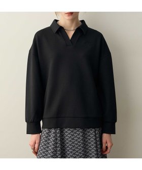 【ルスークホリデー/LE SOUK HOLIDAY】のダンボールスキッパーネックプルオーバー 人気、トレンドファッション・服の通販 founy(ファニー) ファッション Fashion レディースファッション Fashion for Women トップス・カットソー Cut & Sew Tops カジュアルプルオーバー・ニットトップス Pullovers & Knit Tops / Casual Pullovers おすすめ Recommended / Our Picks スキッパー Skipper, Open Collar ワンポイント One Point, Statement Accent エレガント 上品 Elegant |ID:prp329100004813093