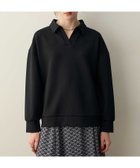 【ルスークホリデー/LE SOUK HOLIDAY】のダンボールスキッパーネックプルオーバー 人気、トレンドファッション・服の通販 founy(ファニー) ファッション Fashion レディースファッション Fashion for Women トップス・カットソー Cut & Sew Tops カジュアルプルオーバー・ニットトップス Pullovers & Knit Tops / Casual Pullovers おすすめ Recommended / Our Picks スキッパー Skipper, Open Collar ワンポイント One Point, Statement Accent エレガント 上品 Elegant thumbnail ブラック|ID: prp329100004813093 ipo3291000000034944850