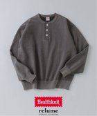 【ジャーナルスタンダード レリューム/JOURNAL STANDARD relume / MEN】のHealthknit / ヘルスニット 別注 ヴィンテージ ヘンリーネック スウェット 人気、トレンドファッション・服の通販 founy(ファニー) ファッション Fashion メンズファッション Fashion for Men アンダー Underwear Essentials インナー Innerwear ヴィンテージ Vintage Style 春 Spring クラシック Classic, Timeless Style スウェット / スエット Sweatshirt, Sweatwear スペシャル Special, Limited Edition 人気 Popular, Best Seller 別注 Limited Edition, Custom Order リアル Real, Realistic リラックス Relax, Relaxed Fit ギフト プレゼント Gift / Present thumbnail ブラック A|ID: prp329100004813120 ipo3291000000034945072