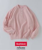【ジャーナルスタンダード レリューム/JOURNAL STANDARD relume / MEN】のHealthknit / ヘルスニット 別注 ヴィンテージ ヘンリーネック スウェット 人気、トレンドファッション・服の通販 founy(ファニー) ファッション Fashion メンズファッション Fashion for Men アンダー Underwear Essentials インナー Innerwear ヴィンテージ Vintage Style 春 Spring クラシック Classic, Timeless Style スウェット / スエット Sweatshirt, Sweatwear スペシャル Special, Limited Edition 人気 Popular, Best Seller 別注 Limited Edition, Custom Order リアル Real, Realistic リラックス Relax, Relaxed Fit ギフト プレゼント Gift / Present thumbnail ピンク|ID: prp329100004813120 ipo3291000000034945077