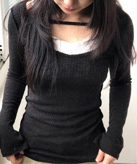 【チェルカ/CERCA】のMEMECLE/レースレイヤード アンゴラ スリム カットソー 人気、トレンドファッション・服の通販 founy(ファニー) ファッション Fashion レディースファッション Fashion for Women トップス・カットソー Cut & Sew Tops カットソー・ベーシックTシャツ Cut-and-Sewn Tops / Stretch Tees & Basics おすすめ Recommended / Our Picks アンゴラ Angora Knitwear カットソー Cut and Sewn Top コンパクト Compact, Small Size スポーティ Sporty, Casual Athletic スリム Slim, Slim Fit デニム Denim, Jeans Material トレンド Trend, Trending Now フィット Fit, Slim Fit フレア Flare, Flared レース Lace, Lace Fabric 再入荷 Restock / Back in Stock |ID:prp329100004813122