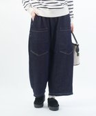 【ブルーコムブルー/BLEU COMME BLEU】のツムグ スラブヤーンデニム 8分丈パンツ 人気、トレンドファッション・服の通販 founy(ファニー) ファッション Fashion レディースファッション Fashion for Women パンツ Pants & Trousers デニム Denim, Jeans Material フラップ Flap, Flap Pocket フロント Front, Front Design ポケット Pocket, Pocket Detail ワイド Wide, Wide Fit thumbnail 78|ID: prp329100004813189 ipo3291000000034945741