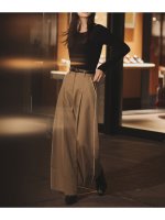 【アニュアンス/anuans】のパールトリムパンツ 人気、トレンドファッション・服の通販 founy(ファニー) ファッション Fashion レディースファッション Fashion for Women パンツ Pants & Trousers ストレート Straight, Straight Cut バランス Balance, Style Balance パール Pearl, Pearl Accent ワイド Wide, Wide Fit |ID:prp329100004813193