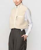 【ビショップ/Bshop】のライトボア ショートベスト WOMEN 人気、トレンドファッション・服の通販 founy(ファニー) ファッション Fashion レディースファッション Fashion for Women アウター Coat / Outerwear Collection トップス・カットソー Cut & Sew Tops ベスト&ジレ / 重ね着スタイル Vests & Gilets ショーツ Shorts, Short Pants ショート Short, Short Length スポーツ Sports, Activewear ドローコード Drawcord, Drawstring Cord ベスト Vest, Waistcoat 軽量 Lightweight, Ultra Light thumbnail OFFWHITE|ID: prp329100004813197 ipo3291000000034945842