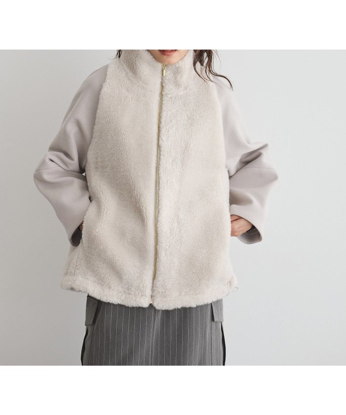 【ガレージ オブ グッド クロージング/GARAGE OF GOOD CLOTHING】のヘイジーボアショートコート インテリア・キッズ・メンズ・レディースファッション・服の通販 founy(ファニー) https://founy.com/ ファッション Fashion レディースファッション Fashion for Women アウター Coat / Outerwear Collection コート・ロングコート・ピーコート Long Coats, Peacoats & More おすすめ Recommended / Our Picks ショート Short, Short Length スタンド Stand Collar, Upright Stand フェミニン Feminine, Girly ポケット Pocket, Pocket Detail 冬 Winter / This Winter |ID: prp329100004813203 ipo3291000000034945893