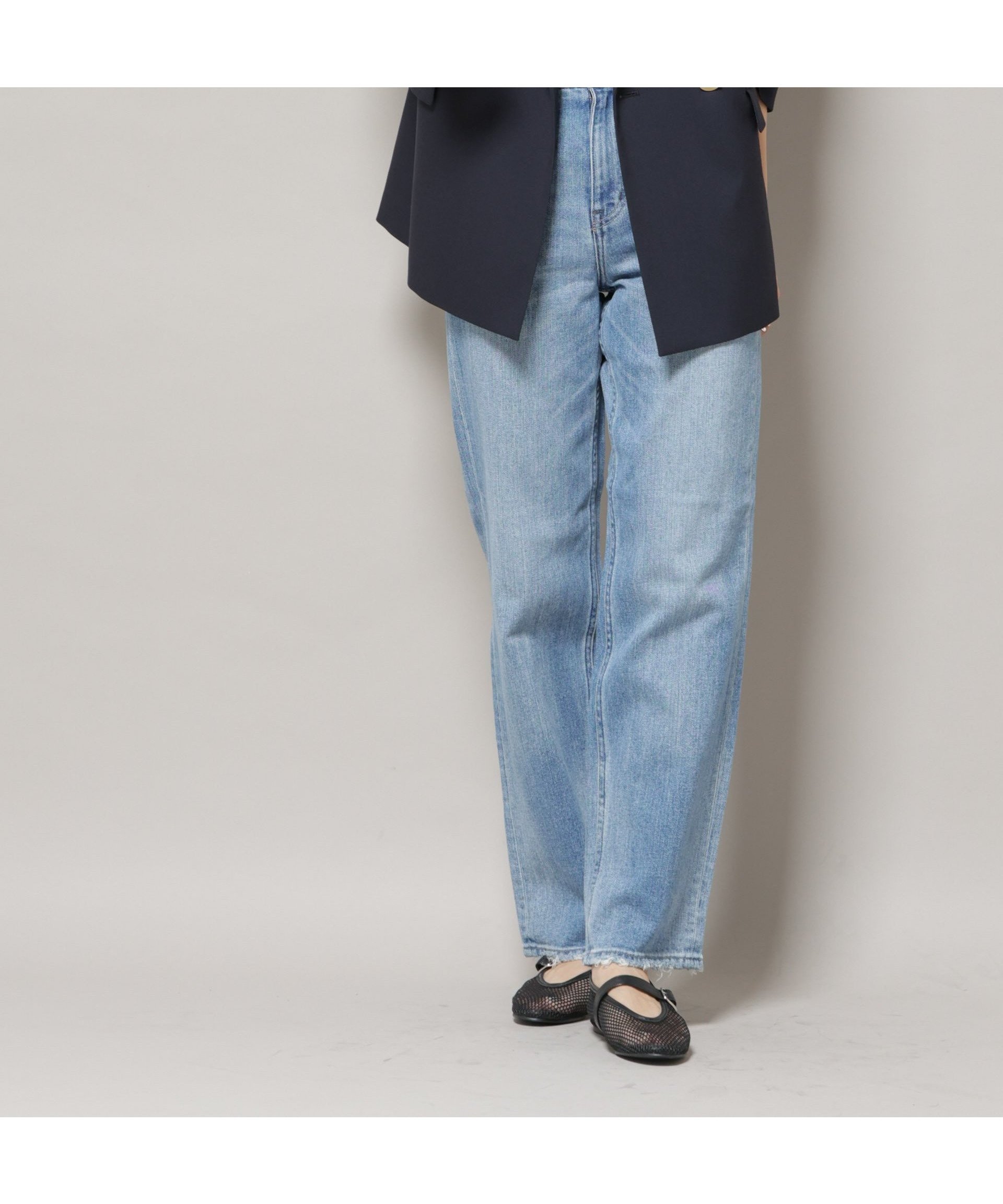 【ナノ ユニバース/nano universe】のHealthy DENIM/Tallow ストレートデニム インテリア・キッズ・メンズ・レディースファッション・服の通販 founy(ファニー) 　ファッション　Fashion　レディースファッション　Fashion for Women　ヴィンテージ　Vintage Style　ストレート　Straight, Straight Cut　デニム　Denim, Jeans Material　フィット　Fit, Slim Fit　ルーズ　Loose, Oversized　ロールアップ　Roll-Up, Cuffed Hem　おすすめ　Recommended / Our Picks　2025年　2025　2025-2026秋冬・A/W　Autumn/Winter 2025–26 AW25–26　L.ブルー1|ID: prp329100004813265 ipo3291000000034946361