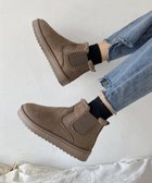 【ミニミニストア/miniministore】のムートンブーツ ブーツ モカシン 冬靴 ブラウン|ID: prp329100004813267 ipo3291000000034946399