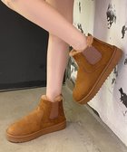 【ミニミニストア/miniministore】のムートンブーツ ブーツ モカシン 冬靴 キャメル|ID: prp329100004813267 ipo3291000000034946403
