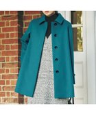 【アマカ/AMACA】のウールカシミヤAラインコート 人気、トレンドファッション・服の通販 founy(ファニー) ファッション Fashion レディースファッション Fashion for Women アウター Coat / Outerwear Collection コート・ロングコート・ピーコート Long Coats, Peacoats & More Aラインコート A-Line Coats サテン Satin, Glossy Fabric ショート Short, Short Length ストライプ Stripe, Striped Pattern パイピング Piping, Trim Design thumbnail グリーン|ID: prp329100004813295 ipo3291000000034946815