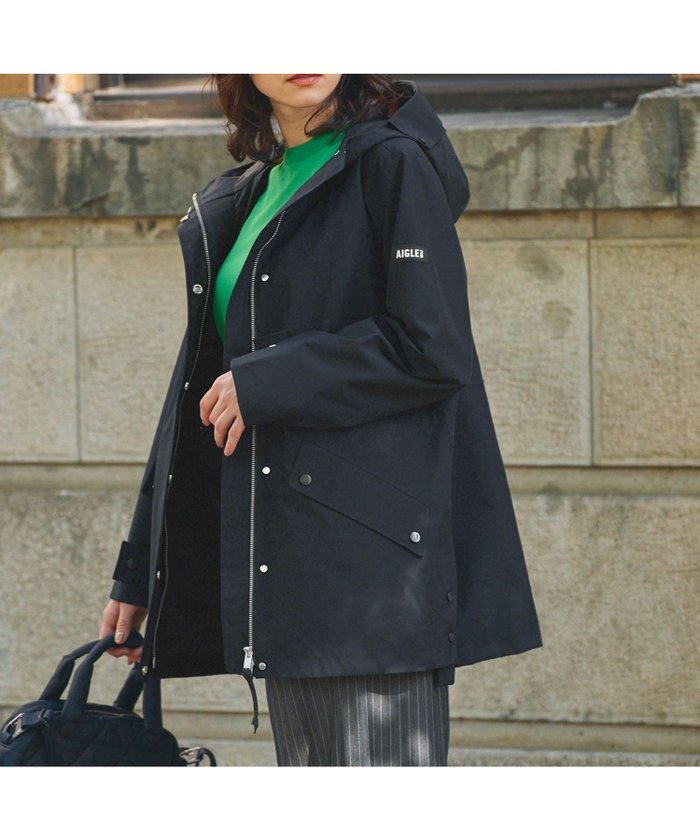 【エーグル/AIGLE】のGORE-TEX ゴアテックス 防水 透湿 防風 2レイヤーロングジャケット RP インテリア・キッズ・メンズ・レディースファッション・服の通販 founy(ファニー) https://founy.com/ ファッション Fashion レディースファッション Fashion for Women アウター Coat / Outerwear Collection レディースジャケット・軽アウター Jackets ジャケット Jacket, Outerwear スリット Slit, Slit Detail ドローコード Drawcord, Drawstring Cord ハンド Hand, Handmade フェミニン Feminine, Girly ポケット Pocket, Pocket Detail ロング Long, Long-Length ビジネス 仕事 通勤 Business / Work / Commuting |ID: prp329100004813297 ipo3291000000034946838