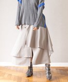【オズモーシス/OSMOSIS】の切替フレアースカート 人気、トレンドファッション・服の通販 founy(ファニー) ファッション Fashion レディースファッション Fashion for Women スカート Skirts アシンメトリー Asymmetrical Style インナー Innerwear ティアードスカート Tiered Skirt, Flounced Skirt フレアースカート Flared Skirt, A-Line Skirt ポケット Pocket, Pocket Detail 再入荷 Restock / Back in Stock 切替 Switching, Contrast Panel A/W・秋冬 Autumn/Winter thumbnail GRAY|ID: prp329100004813301 ipo3291000000034946870