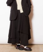 【オズモーシス/OSMOSIS】の切替フレアースカート 人気、トレンドファッション・服の通販 founy(ファニー) ファッション Fashion レディースファッション Fashion for Women スカート Skirts アシンメトリー Asymmetrical Style インナー Innerwear ティアードスカート Tiered Skirt, Flounced Skirt フレアースカート Flared Skirt, A-Line Skirt ポケット Pocket, Pocket Detail 再入荷 Restock / Back in Stock 切替 Switching, Contrast Panel A/W・秋冬 Autumn/Winter thumbnail BLACK|ID: prp329100004813301 ipo3291000000034946871