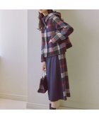 【ブルーレーベル クレストブリッジ/BLUE LABEL CRESTBRIDGE】のクレストブリッジチェックダッフルブルゾン 人気、トレンドファッション・服の通販 founy(ファニー) ファッション Fashion レディースファッション Fashion for Women アウター Coat / Outerwear Collection ブルゾンジャケット・スポーティアウター Blouson Jackets コンパクト Compact, Small Size ショート Short, Short Length ダッフルコート Duffle Coat, Toggle Coat トレンド Trend, Trending Now バランス Balance, Style Balance ブルゾン Blouson, Bomber Jacket thumbnail ネイビーB|ID: prp329100004813305 ipo3291000000034946952