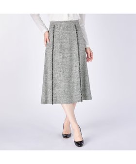 【キース/KEITH】のスプリングツィードスカート 人気、トレンドファッション・服の通販 founy(ファニー) ファッション Fashion レディースファッション Fashion for Women スカート Skirts おすすめ Recommended / Our Picks エレガント 上品 Elegant ジャケット Jacket, Outerwear セットアップ Set-Up, Coordinated Outfit |ID:prp329100004813310