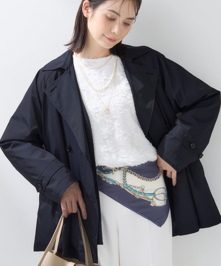 【インディヴィ/INDIVI】の【撥水/UVケア/2WAY】超軽量ライナー付ライトトレンチコート インテリア・キッズ・メンズ・レディースファッション・服の通販 founy(ファニー) ファッション Fashion レディースファッション Fashion for Women アウター Coat / Outerwear Collection コート・ロングコート・ピーコート Long Coats, Peacoats & More トレンチコート / 春秋の定番アウター Trench Coats コンパクト Compact, Small Size 軽量 Lightweight, Ultra Light スマート Smart, Elegant ツイル Twist, Twisted Detail ポケット Pocket, Pocket Detail 羽織 Haori, Light Jacket ライナー Liner, Inner Layer おすすめ Recommended / Our Picks セレモニー Ceremony ビジネス 仕事 通勤 Business / Work / Commuting ネイビー|ID: prp329100004813313 ipo3291000000034947034