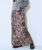 【ジーナシス/JEANASiS】のアソートサテンマキシスカート 人気、トレンドファッション・服の通販 founy(ファニー) ファッション Fashion レディースファッション Fashion for Women スカート Skirts アニマル Animal Print コンパクト Compact, Small Size 今季 This Season, Current Season サテン Satin, Glossy Fabric スウェット / スエット Sweatshirt, Sweatwear フィット Fit, Slim Fit ベーシック Basic, Essential おすすめ Recommended / Our Picks thumbnail ブラウン系その他|ID: prp329100004813317 ipo3291000000034947060