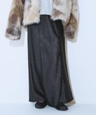 【ジーナシス/JEANASiS】のアソートサテンマキシスカート 人気、トレンドファッション・服の通販 founy(ファニー) ファッション Fashion レディースファッション Fashion for Women スカート Skirts アニマル Animal Print コンパクト Compact, Small Size 今季 This Season, Current Season サテン Satin, Glossy Fabric スウェット / スエット Sweatshirt, Sweatwear フィット Fit, Slim Fit ベーシック Basic, Essential おすすめ Recommended / Our Picks thumbnail ブラック|ID: prp329100004813317 ipo3291000000034947062