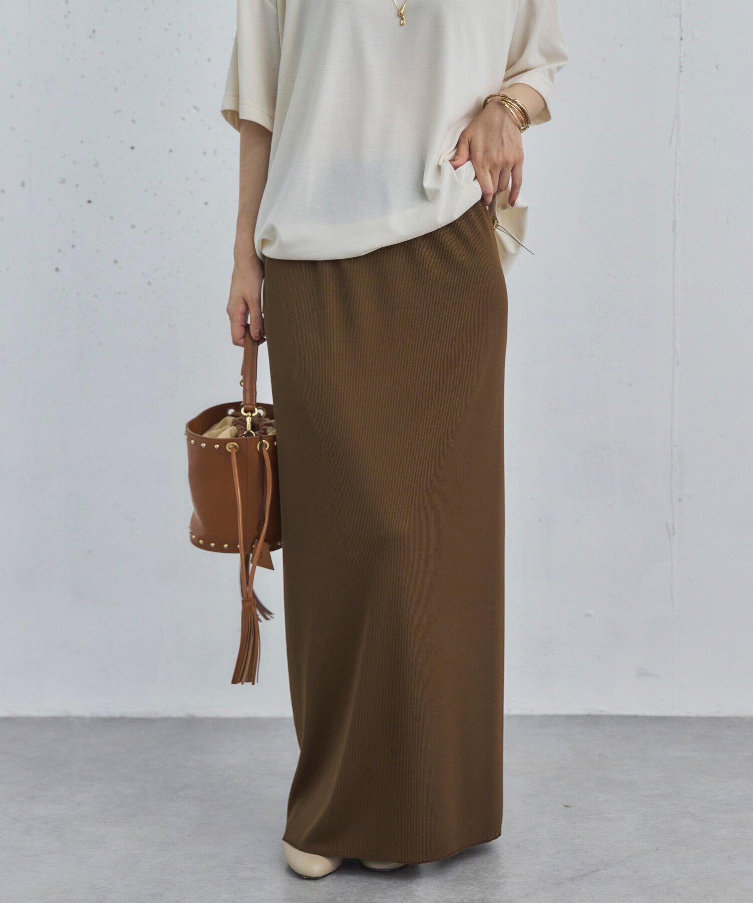 【ドゥ アルシーヴ/Doux archives】のリブロングタイトスカート 人気、トレンドファッション・服の通販 founy(ファニー) 　ファッション　Fashion　レディースファッション　Fashion for Women　スカート　Skirts　定番　Standard, Basic Item　人気　Popular, Best Seller　フィット　Fit, Slim Fit　リラックス　Relax, Relaxed Fit　おすすめ　Recommended / Our Picks　 other-1|ID: prp329100004813328 ipo3291000000034947256