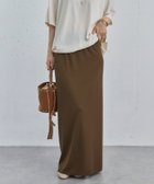 【ドゥ アルシーヴ/Doux archives】のリブロングタイトスカート 人気、トレンドファッション・服の通販 founy(ファニー) ファッション Fashion レディースファッション Fashion for Women スカート Skirts 定番 Standard, Basic Item 人気 Popular, Best Seller フィット Fit, Slim Fit リラックス Relax, Relaxed Fit おすすめ Recommended / Our Picks thumbnail BROWN|ID: prp329100004813328 ipo3291000000034947257