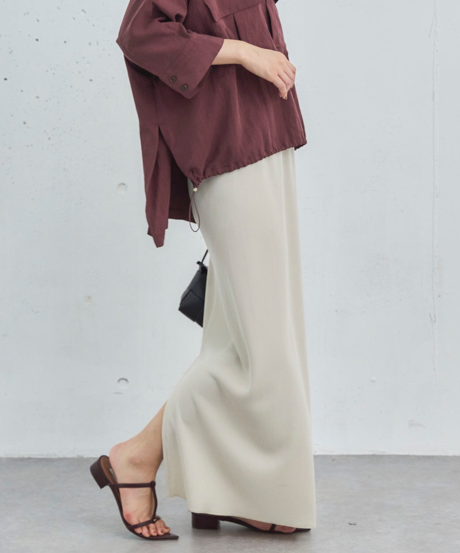 【ドゥ アルシーヴ/Doux archives】のリブロングタイトスカート インテリア・キッズ・メンズ・レディースファッション・服の通販 founy(ファニー) 　ファッション　Fashion　レディースファッション　Fashion for Women　スカート　Skirts　定番　Standard, Basic Item　人気　Popular, Best Seller　フィット　Fit, Slim Fit　リラックス　Relax, Relaxed Fit　おすすめ　Recommended / Our Picks　IVORY|ID: prp329100004813328 ipo3291000000034947260