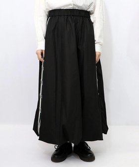 【ゴースローキャラバン/go slow caravan】のScoLar/スカラー 蝶サイドラインバルーンSK (WOMENS) 人気、トレンドファッション・服の通販 founy(ファニー) ファッション Fashion レディースファッション Fashion for Women ストレッチ Stretch, Stretchy Fabric プリント Print, Printed Pattern 無地 Plain, Solid Color |ID:prp329100004813332