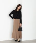 【プロポーション ボディドレッシング/PROPORTION BODY DRESSING】のバックレースアップマーメイドスカート 25AW ブラウン|ID: prp329100004813343 ipo3291000000035011333