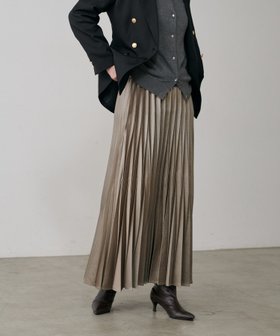 【ラルタ/LARUTA】のアコーディオン合皮プリーツスカート 人気、トレンドファッション・服の通販 founy(ファニー) ファッション Fashion レディースファッション Fashion for Women スカート Skirts プリーツスカート / 上品フェミニンスタイル Pleated Skirts カットソー Cut and Sewn Top シンプル Simple, Minimal ジャケット Jacket, Outerwear スウェット / スエット Sweatshirt, Sweatwear ダウン Down, Puffer フェミニン Feminine, Girly プリーツ Pleats, Pleated リラックス Relax, Relaxed Fit 再入荷 Restock / Back in Stock 2025年 2025 2025-2026秋冬・A/W Autumn/Winter 2025–26 AW25–26 |ID:prp329100004813352