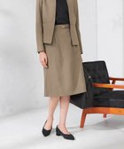 【アー ヴェー ヴェー/a.v.v】の【洗える/イージーケア/吸水速乾/ストレッチ】梳毛調タイトスカート モカ|ID: prp329100004813359 ipo3291000000035010910