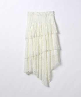 【ジーナシス/JEANASiS】のイレヘムレースティアードスカート 人気、トレンドファッション・服の通販 founy(ファニー) ファッション Fashion レディースファッション Fashion for Women スカート Skirts ティアードスカート Tiered Skirts おすすめ Recommended / Our Picks ジャケット Jacket, Outerwear ティアードスカート Tiered Skirt, Flounced Skirt デニム Denim, Jeans Material トレンド Trend, Trending Now フレア Flare, Flared レース Lace, Lace Fabric |ID:prp329100004813363