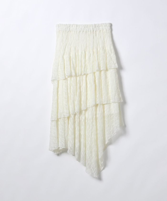 【ジーナシス/JEANASiS】のイレヘムレースティアードスカート インテリア・キッズ・メンズ・レディースファッション・服の通販 founy(ファニー) https://founy.com/ ファッション Fashion レディースファッション Fashion for Women スカート Skirts ティアードスカート Tiered Skirts おすすめ Recommended / Our Picks ジャケット Jacket, Outerwear ティアードスカート Tiered Skirt, Flounced Skirt デニム Denim, Jeans Material トレンド Trend, Trending Now フレア Flare, Flared レース Lace, Lace Fabric |ID: prp329100004813363 ipo3291000000035256459