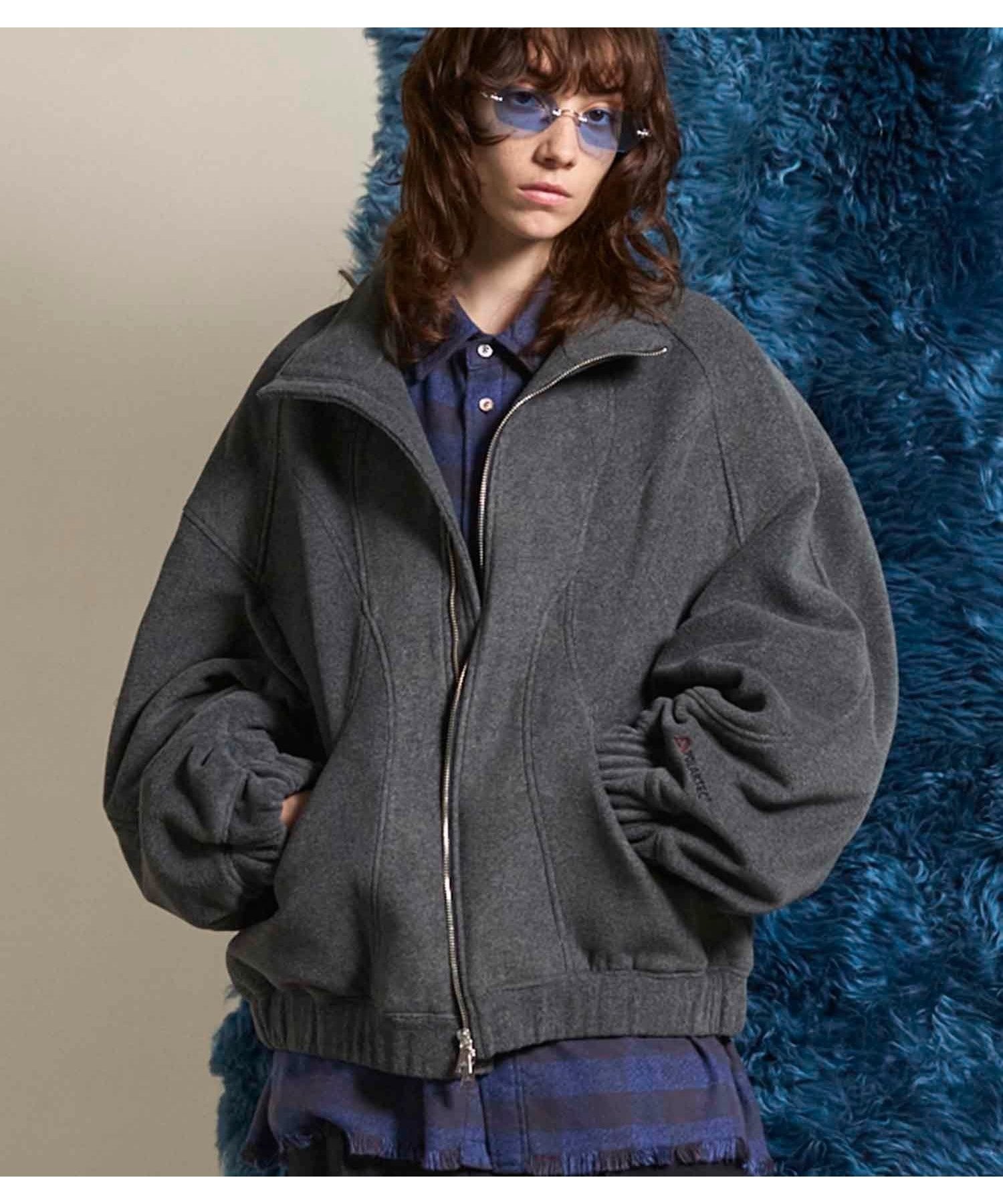 【メゾンスペシャル/MAISON SPECIAL】のPOLATEC Prime-Over Stand Collar Blouson インテリア・キッズ・メンズ・レディースファッション・服の通販 founy(ファニー) ファッション Fashion レディースファッション Fashion for Women アウター Coat / Outerwear Collection ブルゾンジャケット・スポーティアウター Blouson Jackets アウトドア Outdoor Clothing 切替 Switching, Contrast Panel 軽量 Lightweight, Ultra Light ショルダー Shoulder, Shoulder Strap シンプル Simple, Minimal ドロップ Drop Shoulder, Dropped Style バランス Balance, Style Balance パターン Pattern, Design Print フィット Fit, Slim Fit ブルゾン Blouson, Bomber Jacket ポケット Pocket, Pocket Detail ミリタリー Military, Army Style メンズ Men's, Menswear ランニング Running, Running Wear, Activewear, Jogging C.GRY|ID: prp329100004813377 ipo3291000000034947851