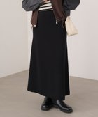 【バブ ブージュルード/Bab Bou Jeloud】のミラノリブスカート 人気、トレンドファッション・服の通販 founy(ファニー) ファッション Fashion レディースファッション Fashion for Women スカート Skirts 再入荷 Restock / Back in Stock 春 Spring thumbnail BLACK|ID: prp329100004813384 ipo3291000000034947909