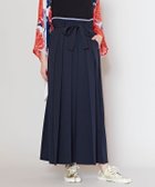 【アミナコレクション/Amina Collection】の【カヤ】小夜袴ならいスカート 人気、トレンドファッション・服の通販 founy(ファニー) ファッション Fashion レディースファッション Fashion for Women スカート Skirts プリーツ Pleats, Pleated エレガント 上品 Elegant 無地 Plain, Solid Color thumbnail ネイビー|ID: prp329100004813412 ipo3291000000034948174