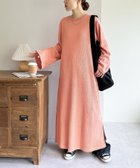 【ディスコート/Discoat】の【WEB限定】フレアスリーブワッフルワンピース 人気、トレンドファッション・服の通販 founy(ファニー) ファッション Fashion レディースファッション Fashion for Women ワンピース Dresses thumbnail サーモンピンク|ID: prp329100004813434 ipo3291000000034948389
