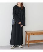 【ディスコート/Discoat】の【WEB限定】フレアスリーブワッフルワンピース 人気、トレンドファッション・服の通販 founy(ファニー) ファッション Fashion レディースファッション Fashion for Women ワンピース Dresses thumbnail ブラック|ID: prp329100004813434 ipo3291000000034948394