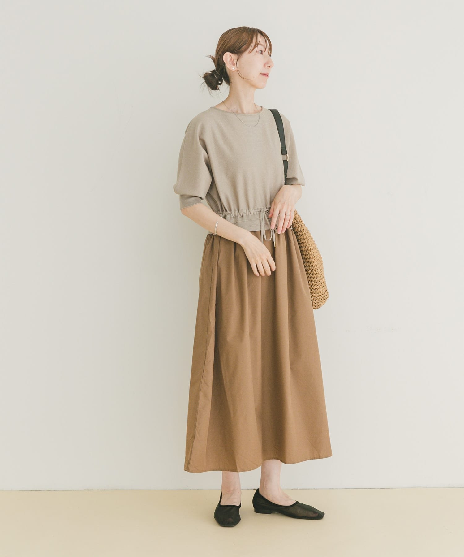 【アイテムズアーバンリサーチ/ITEMS URBAN RESEARCH】のニットドッキングワンピース 人気、トレンドファッション・服の通販 founy(ファニー) 　ファッション　Fashion　レディースファッション　Fashion for Women　ワンピース　Dresses　2025年　2025　2025春夏・S/S　Spring/Summer 2025 SS25　ドッキング　Docking, Mixed Material　フィット　Fit, Slim Fit　夏　Summer　S/S・春夏　SS, Spring/Summer, Warm Season　 other-1|ID: prp329100004813439 ipo3291000000034948476