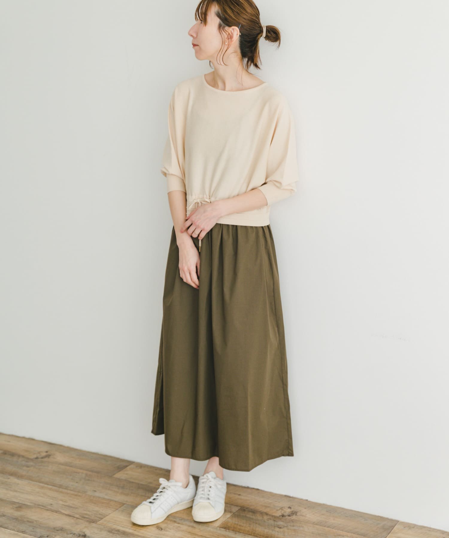 【アイテムズアーバンリサーチ/ITEMS URBAN RESEARCH】のニットドッキングワンピース インテリア・キッズ・メンズ・レディースファッション・服の通販 founy(ファニー) 　ファッション　Fashion　レディースファッション　Fashion for Women　ワンピース　Dresses　2025年　2025　2025春夏・S/S　Spring/Summer 2025 SS25　ドッキング　Docking, Mixed Material　フィット　Fit, Slim Fit　夏　Summer　S/S・春夏　SS, Spring/Summer, Warm Season　OFF|ID: prp329100004813439 ipo3291000000034948478