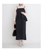 【ジェイ アンド シュプール/Re J&SUPURE】のSET ビスチェドッキングジャンスカ×シアートップス(無地・ドット柄) 黒|ID: prp329100004813443 ipo3291000000034948518