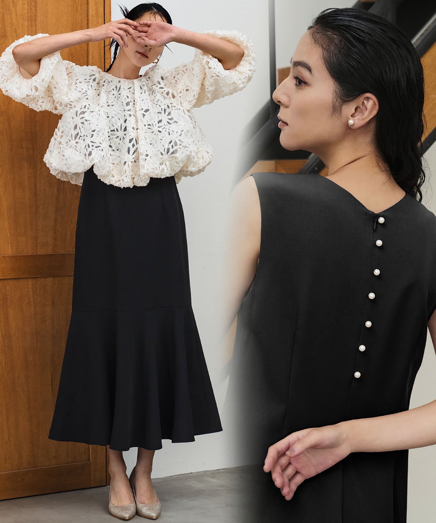 【ガール/GIRL】のコード刺繍バルーンボレロ マーメイド 結婚式 ワンピース パーティードレス インテリア・キッズ・メンズ・レディースファッション・服の通販 founy(ファニー) 　ファッション　Fashion　レディースファッション　Fashion for Women　アウター　Coat / Outerwear Collection　ボレロ・ショート丈ジャケット / ドレス羽織りに　Boleros & Short Jackets　ワンピース　Dresses　フォーマル・パーティードレス・結婚式用ドレス　Elegant & Casual Dresses　エレガント 上品　Elegant　オケージョン　Occasion Wear　ストレッチ　Stretch, Stretchy Fabric　ダブル　Double, Double-Breasted　チュール　Tulip, Tulip Motif　ドレス　Dress, One-Piece　バルーン　Balloon, Balloon Silhouette　パール　Pearl, Pearl Accent　ボレロ　Bolero, Short Cardigan　マーメイド　Mermaid, Fishtail Silhouette　再入荷　Restock / Back in Stock　おすすめ　Recommended / Our Picks　結婚式　Wedding　披露宴　Wedding Reception　二次会　After Party　IVBK|ID: prp329100004813480 ipo3291000000034948882