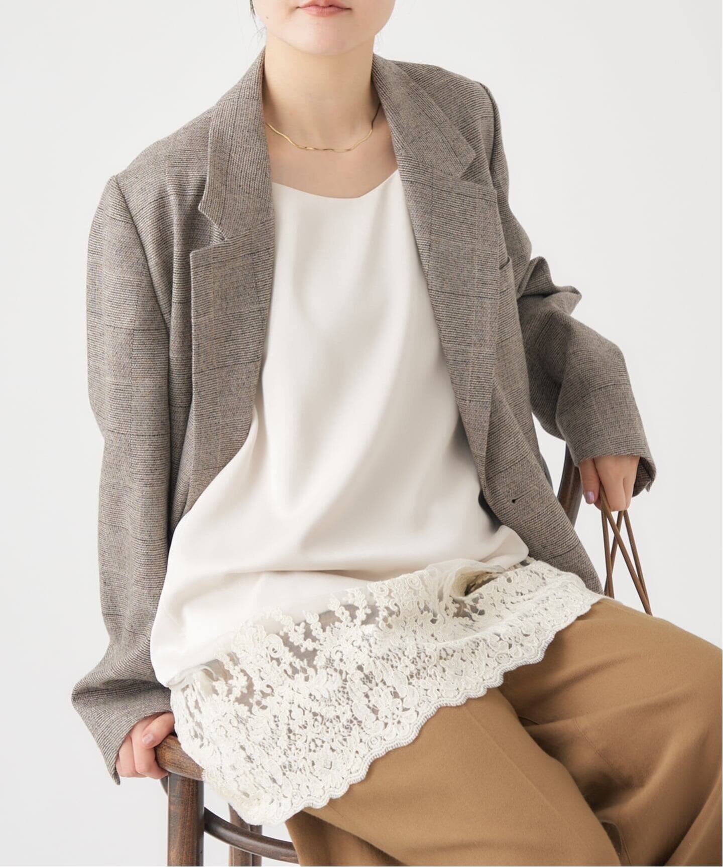 【イエナ/IENA】の《追加2》Satinレース キャミソールワンピース 人気、トレンドファッション・服の通販 founy(ファニー) 　ファッション　Fashion　レディースファッション　Fashion for Women　ワンピース　Dresses　2025年　2025　2025-2026秋冬・A/W　Autumn/Winter 2025–26 AW25–26　おすすめ　Recommended / Our Picks　インナー　Innerwear　キャミソール　Camisole, Spaghetti Strap Top　サテン　Satin, Glossy Fabric　ジャケット　Jacket, Outerwear　ジョーゼット　Georgette, Semi-Sheer Fabric　レース　Lace, Lace Fabric　エレガント 上品　Elegant　人気　Popular, Best Seller　軽量　Lightweight, Ultra Light　 other-1|ID: prp329100004813503 ipo3291000000034948987