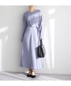 【アンデミュウ/Andemiu】の【セレモニー】キンボタンノーカラーワンピース 人気、トレンドファッション・服の通販 founy(ファニー) ファッション Fashion レディースファッション Fashion for Women ワンピース Dresses アクセサリー Fashion Accessories クラシカル Classical, Vintage-Inspired セレモニー Ceremony フレア Flare, Flared ロング Long, Long-Length 夏 Summer 春 Spring thumbnail ブルー|ID: prp329100004813535 ipo3291000000034949307