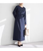 【アンデミュウ/Andemiu】の【セレモニー】キンボタンノーカラーワンピース 人気、トレンドファッション・服の通販 founy(ファニー) ファッション Fashion レディースファッション Fashion for Women ワンピース Dresses アクセサリー Fashion Accessories クラシカル Classical, Vintage-Inspired セレモニー Ceremony フレア Flare, Flared ロング Long, Long-Length 夏 Summer 春 Spring thumbnail ネイビー|ID: prp329100004813535 ipo3291000000034949308