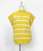 【ピッコーネクラブ/Picone Club】のウール混ハーフジップニットベスト 人気、トレンドファッション・服の通販 founy(ファニー) ファッション Fashion レディースファッション Fashion for Women アウター Coat / Outerwear Collection トップス・カットソー Cut & Sew Tops ニット Knit Tops & Sweaters ベスト&ジレ / 重ね着スタイル Vests & Gilets thumbnail イエロー|ID: prp329100004813552 ipo3291000000034949737