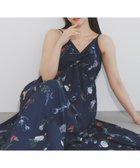 【ノエラ/Noela】の【15周年】ボタニカルツイストキャミワンピース ネイビー|ID: prp329100004813562 ipo3291000000035226091