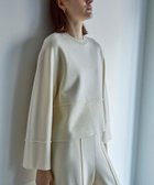 【エポカ/EPOCA】の【La maglia】 ボックスシルエット ニットプルオーバー 人気、トレンドファッション・服の通販 founy(ファニー) ファッション Fashion レディースファッション Fashion for Women トップス・カットソー Cut & Sew Tops ニット Knit Tops & Sweaters カジュアルプルオーバー・ニットトップス Pullovers & Knit Tops / Casual Pullovers おすすめ Recommended / Our Picks カフス Cuff Design スリット Slit, Slit Detail セットアップ Set-Up, Coordinated Outfit ボックス Boxy, Box Shape ミラノリブ Milano Rib, Milano Stitch 冬 Winter / This Winter 秋 Autumn thumbnail オフホワイト|ID: prp329100004813568 ipo3291000000034950071