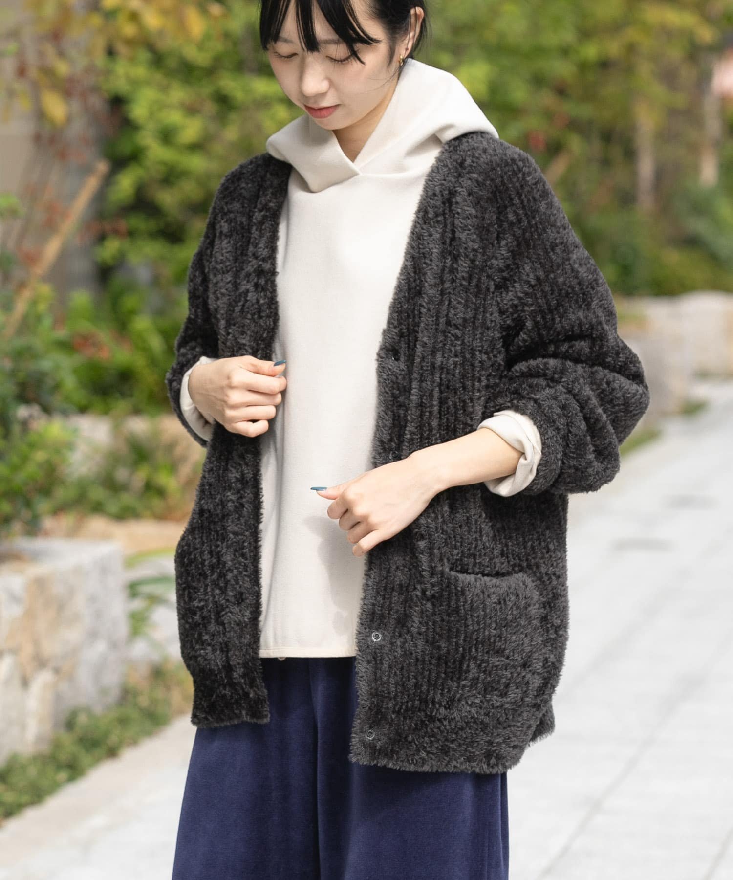 【アーバンリサーチ ドアーズ/URBAN RESEARCH DOORS】のOCTAカーディガンジャケット インテリア・キッズ・メンズ・レディースファッション・服の通販 founy(ファニー) ファッション Fashion レディースファッション Fashion for Women 2025年 2025 2025-2026秋冬・A/W Autumn/Winter 2025–26 AW25–26 冬 Winter / This Winter アウトドア Outdoor Clothing カーディガン Cardigan, Knitwear ジャケット Jacket, Outerwear ロング Long, Long-Length A/W・秋冬 Autumn/Winter 軽量 Lightweight, Ultra Light チャコールグレー|ID: prp329100004813574 ipo3291000000034950146